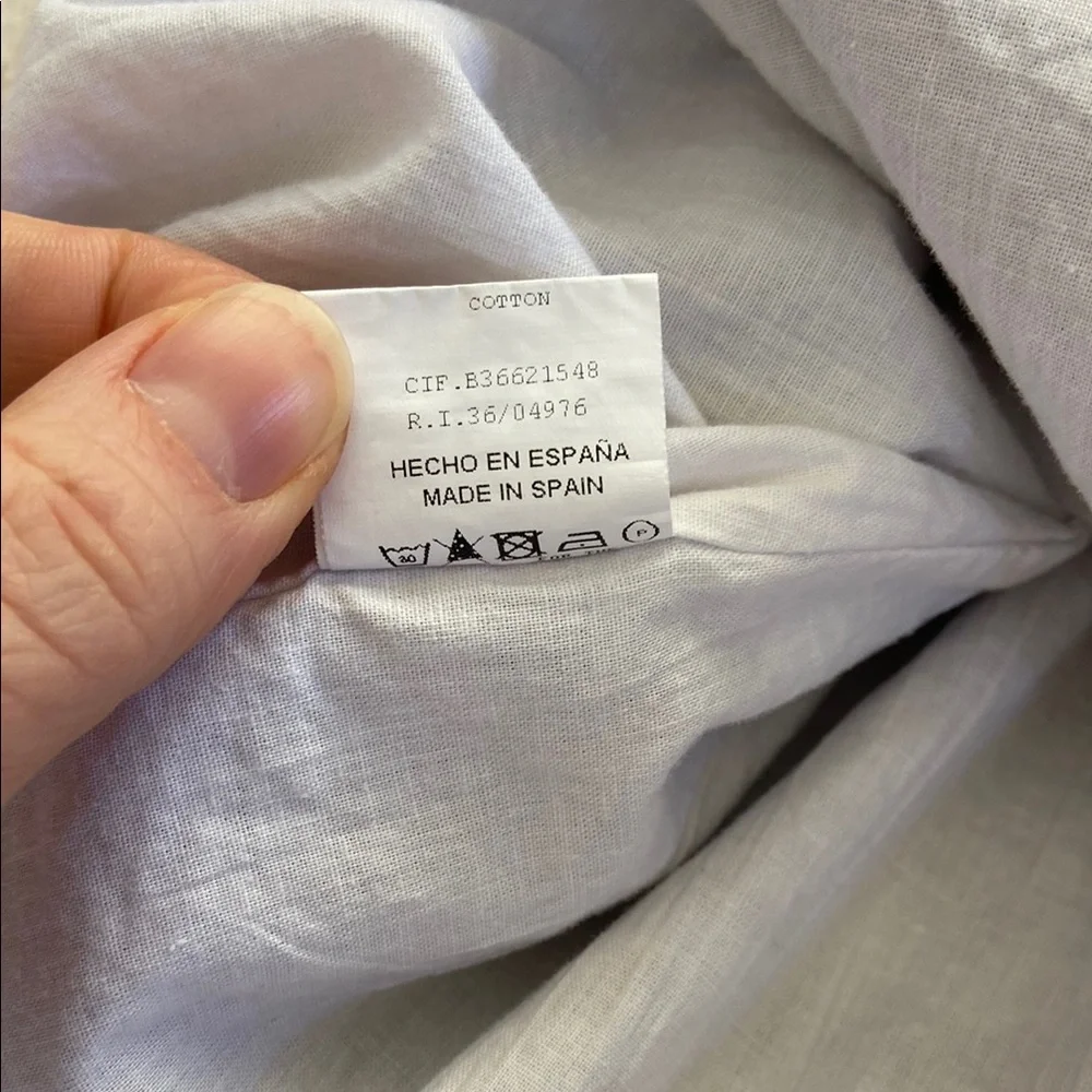 La Coqueta 6Y Girl’s Red Corduroy Dress with White Lace Collar - Picture 13 of 13